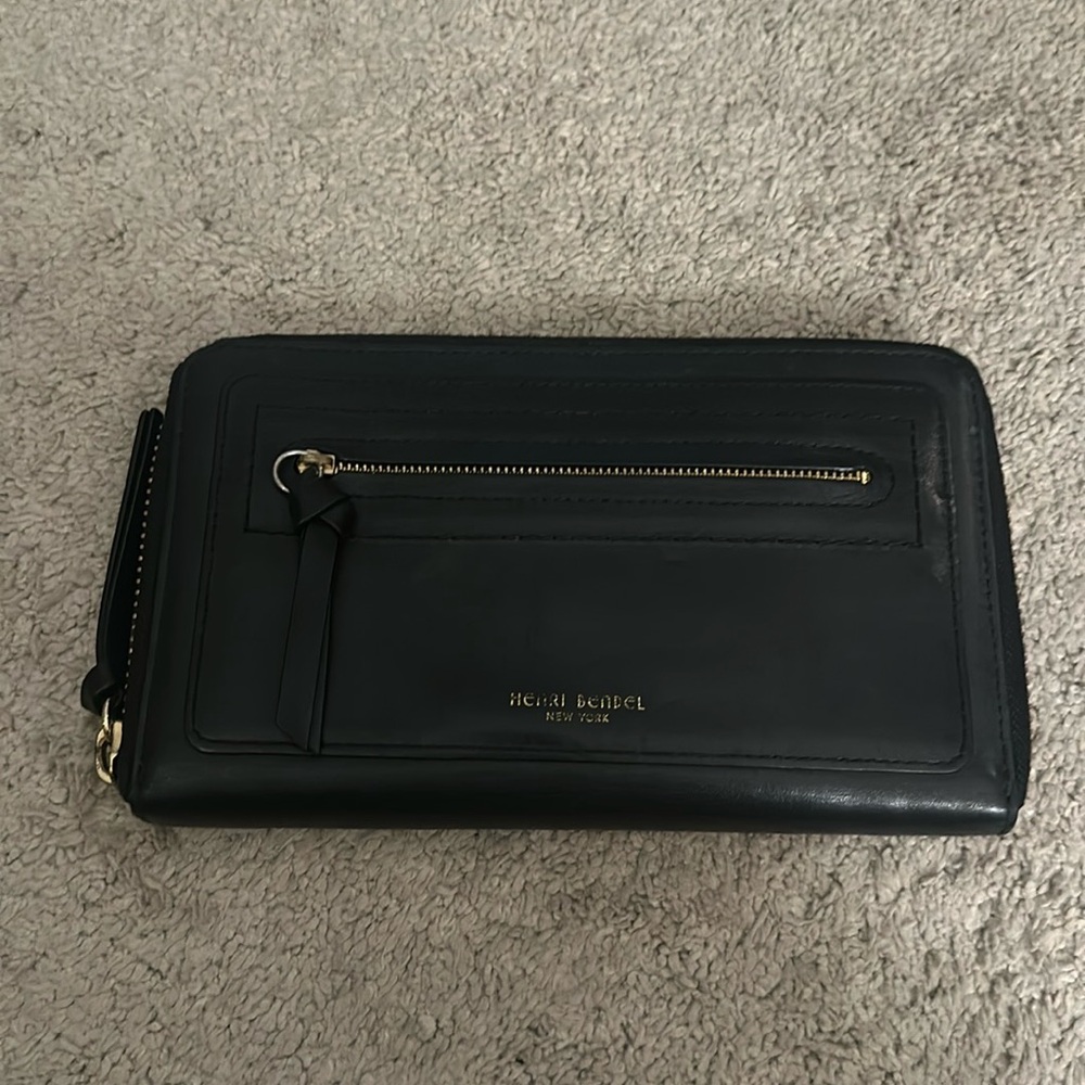 Black Travel Wallet